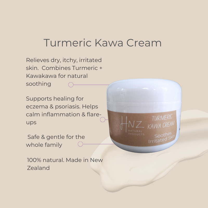 Turmeric Kawa Cream 100ml | Eczema Psoriasis Relief